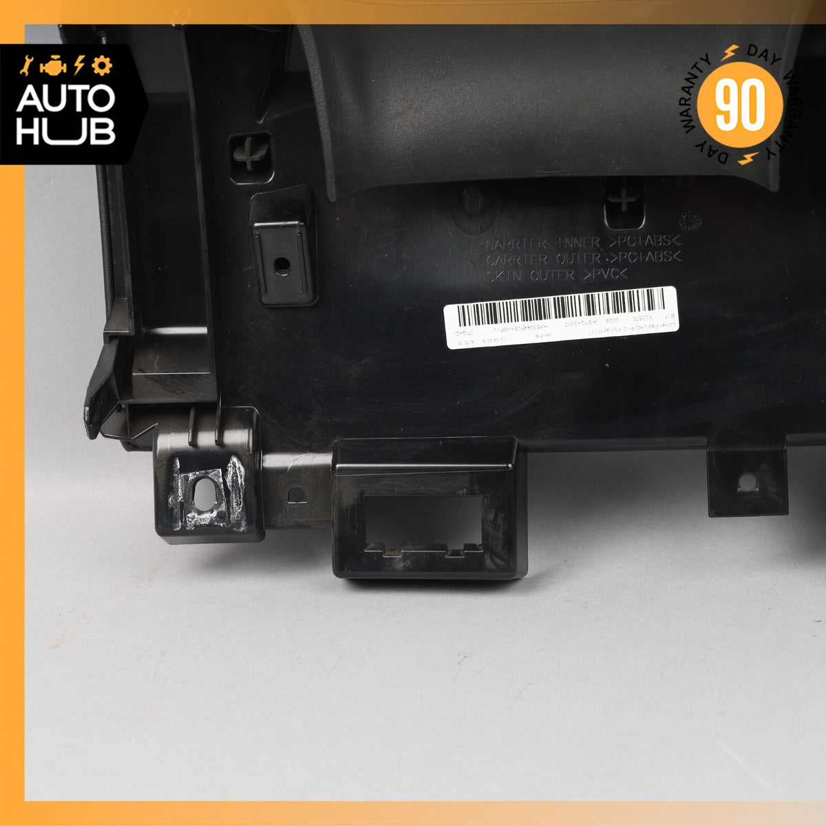14-24 Jaguar X152 F-Type Front Left Under Dash Lower Knee Panel Black OEM - photo 12