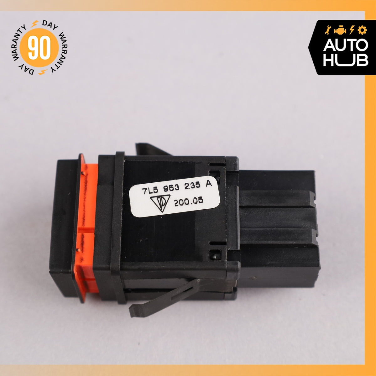 Porsche Cayenne 955 Hazard Warning Light Switch Button 7L5953235A OEM - photo 8