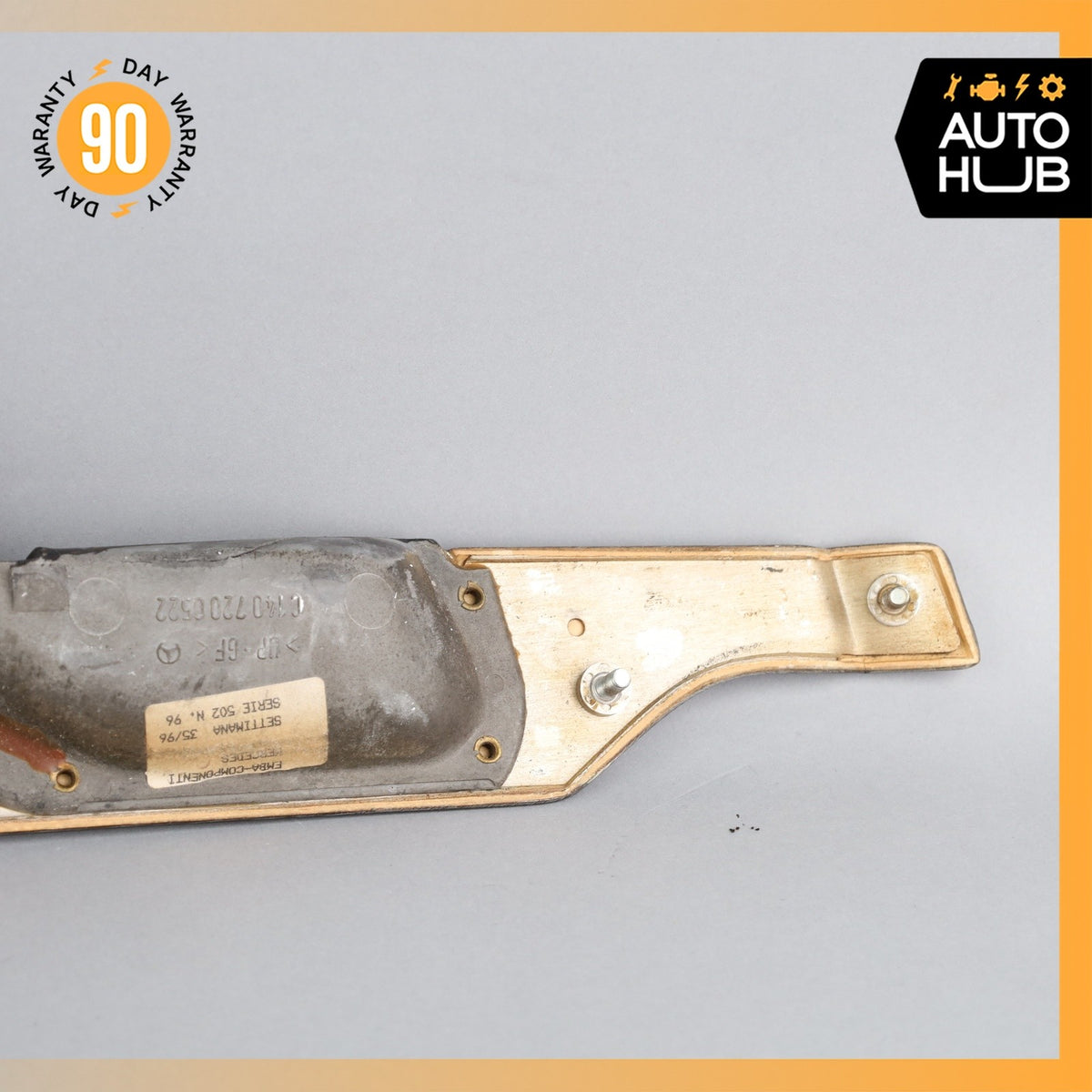 93-99 Mercedes W140 CL600 S500 Coupe Left Driver Side Door Panel Trim Wood OEM - photo 16