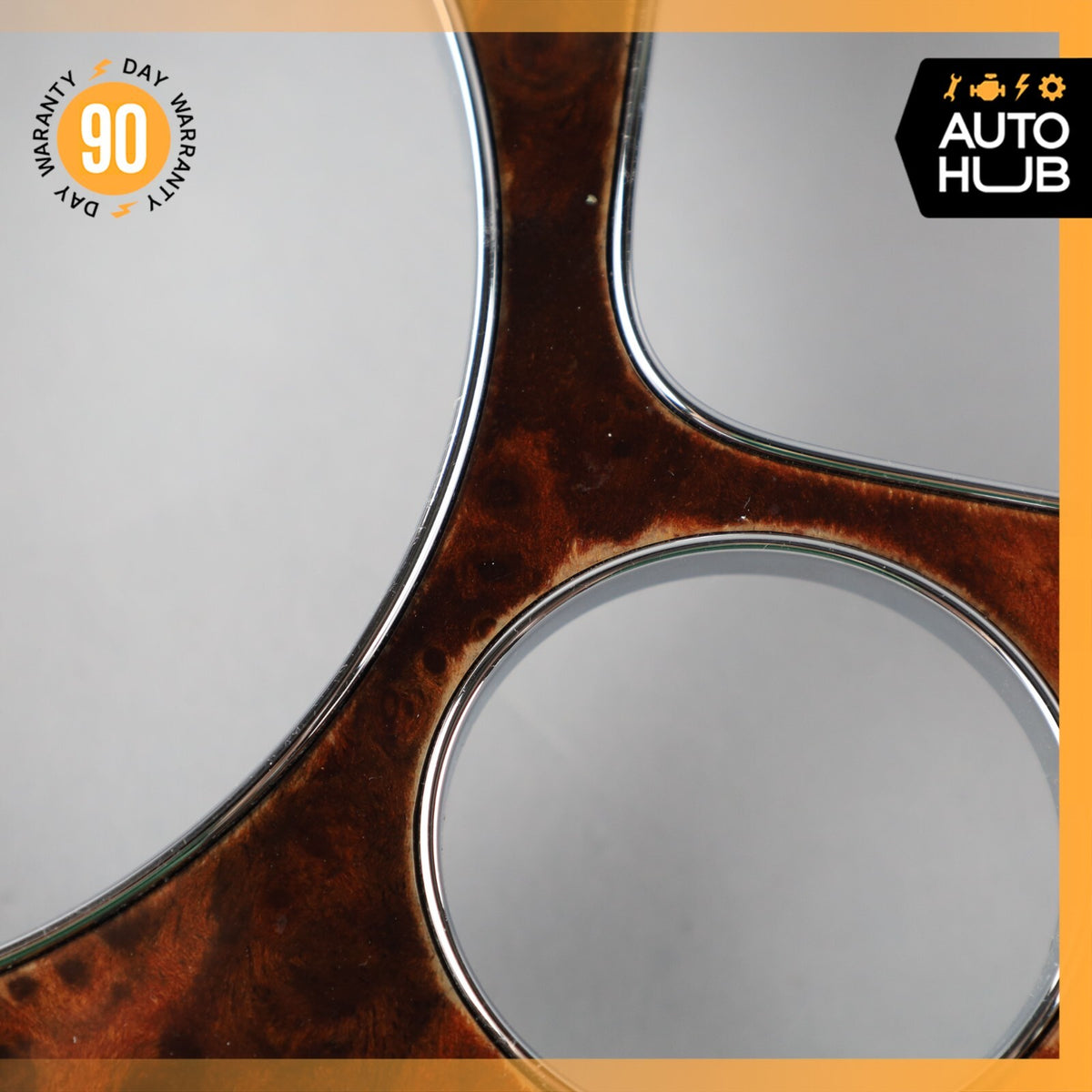 03-13 Bentley Continental GTC GT Dash Panel Speedometer Bezel Trim Wood OEM - photo 8