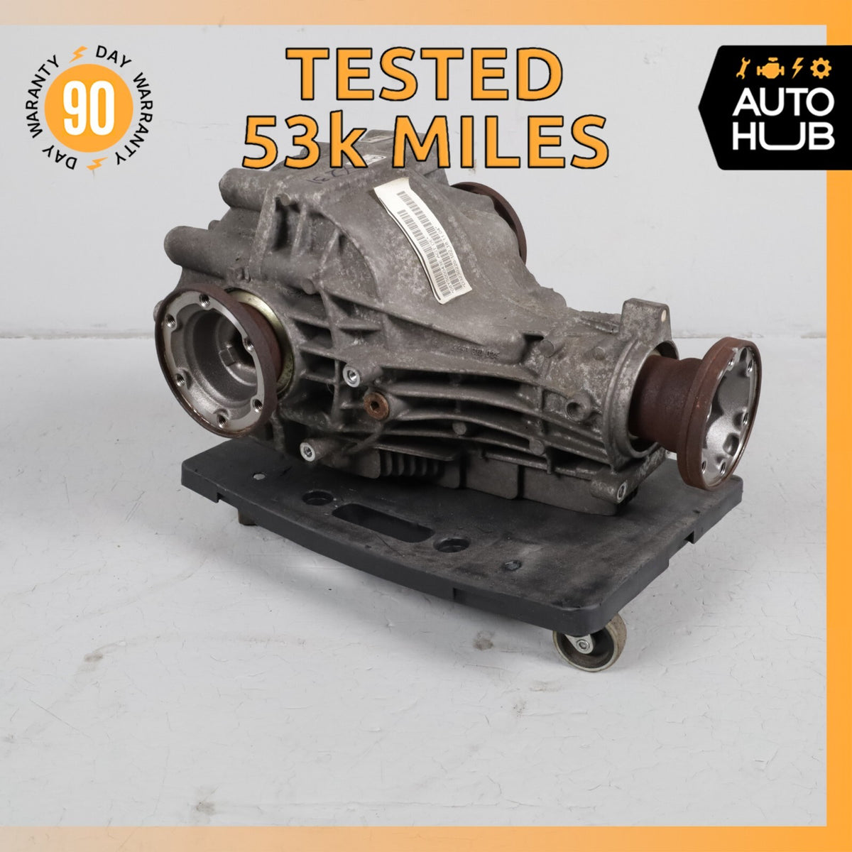 Bentley Continental GT GTC 6.0L Rear Differential Diff Axle Carrier OEM 53k - photo 1