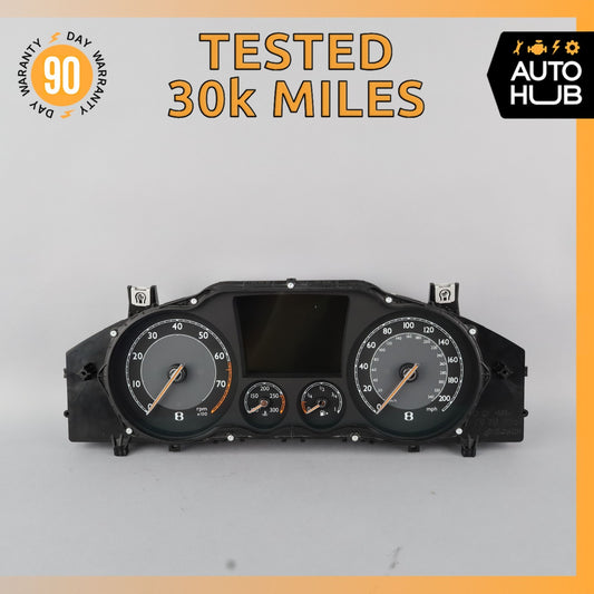 13-14 Bentley Continental GT GTC Instrument Cluster Speedometer OEM 30k - photo 1