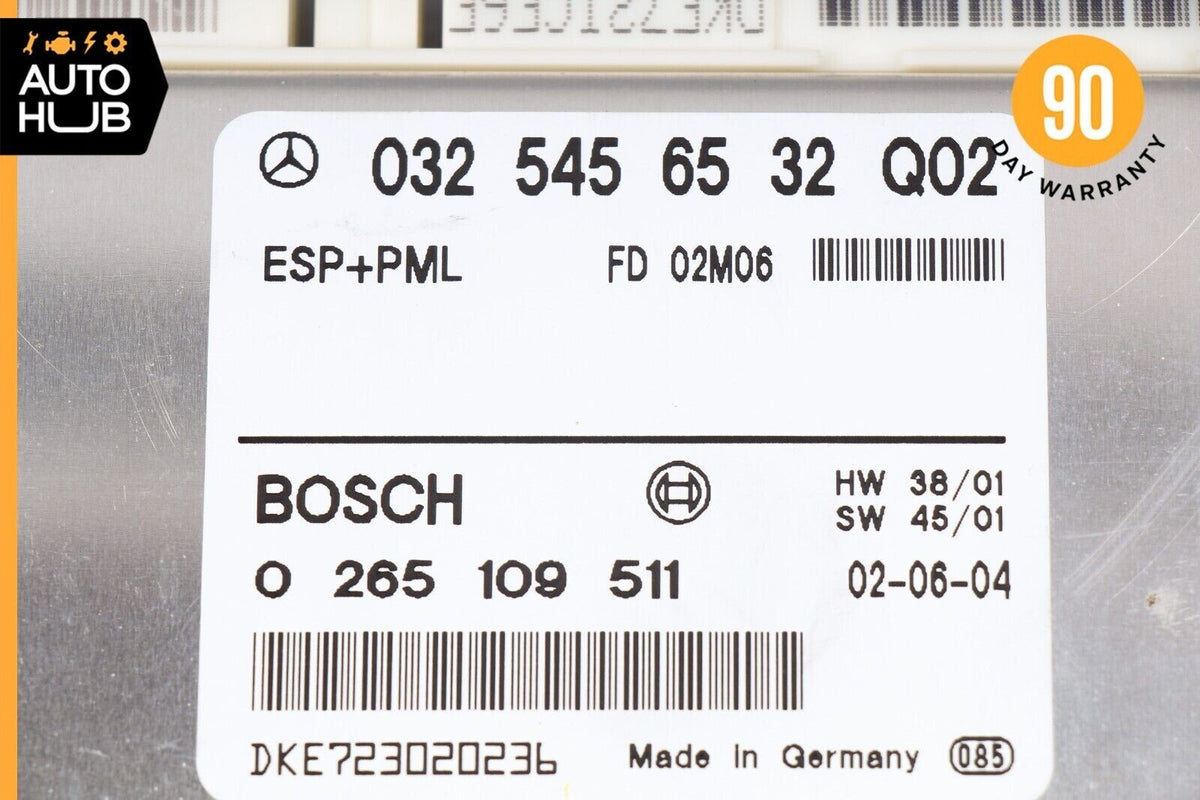 03-06 Mercedes R230 SL500 E500 SL55 AMG ABS Anti Brake Module ESP Control OEM - photo 11