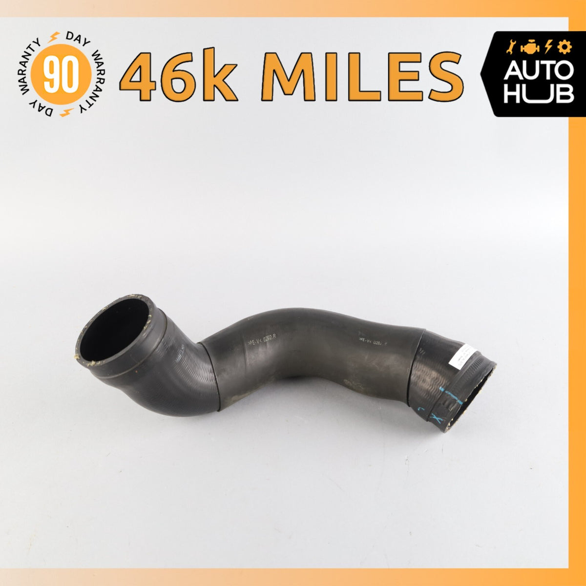 Bentley Continental GTC GT 6.0L Right Side Intercooler Hose Pipe OEM 46k - photo 1