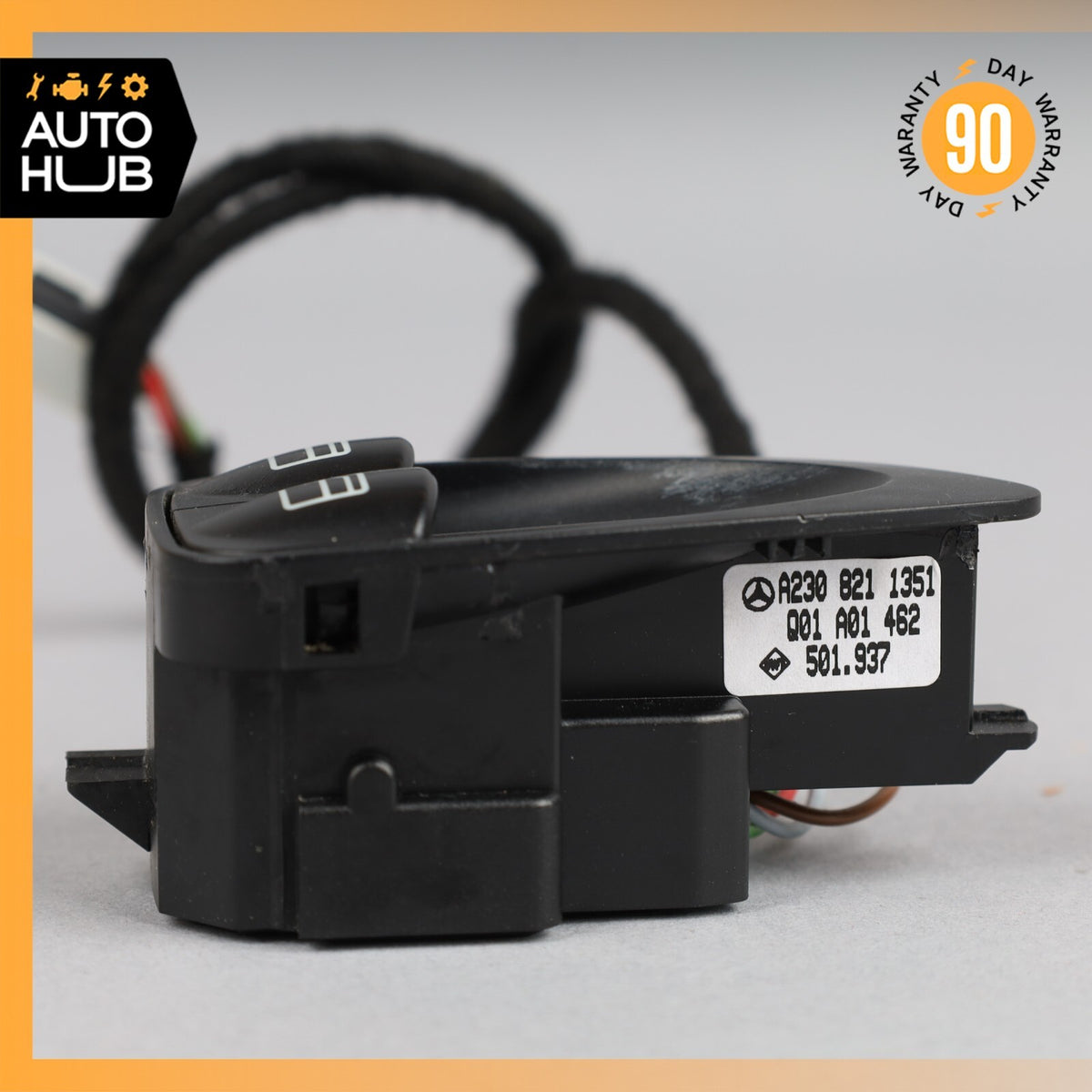 03-12 Mercedes R230 SL500 SL550 Master Window Switch Control Left Driver OEM - photo 4