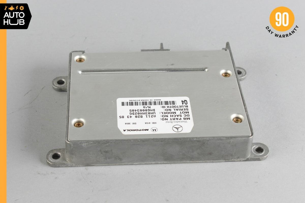 03-11 Mercedes R230 SL500 E500 Motorola Bluetooth Communication Module OEM - photo 3