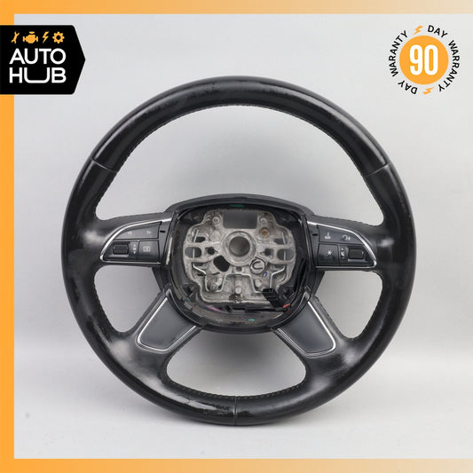 Audi 4G8 A7 S7 Steering Wheel Black 4G0419091M OEM - photo 1