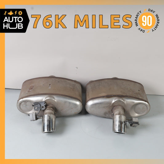 LR Range Rover Sport L494 Diesel Exhaust Muffler Mufflers Right & Left Set OEM - photo 1