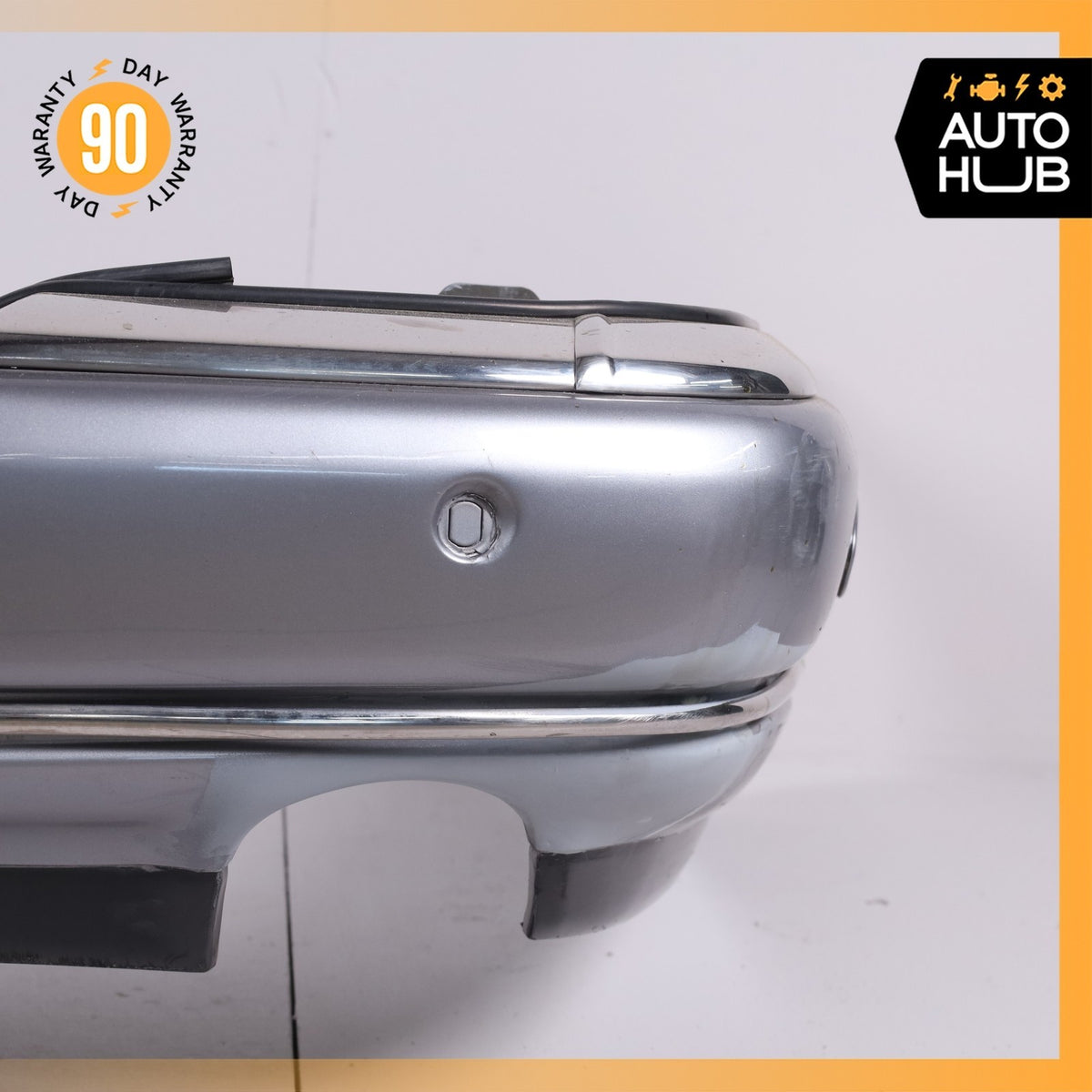00-02 Rolls Royce Silver Seraph Rear Bumper Cover Assembly Silver OEM - photo 8