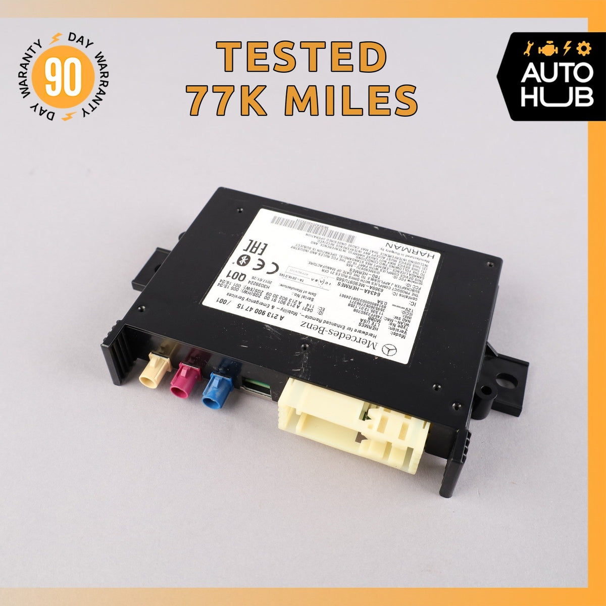 Mercedes W213 E43 AMG GLC300 Bluetooth Telematic Control Module 2139003917 OEM - photo 1