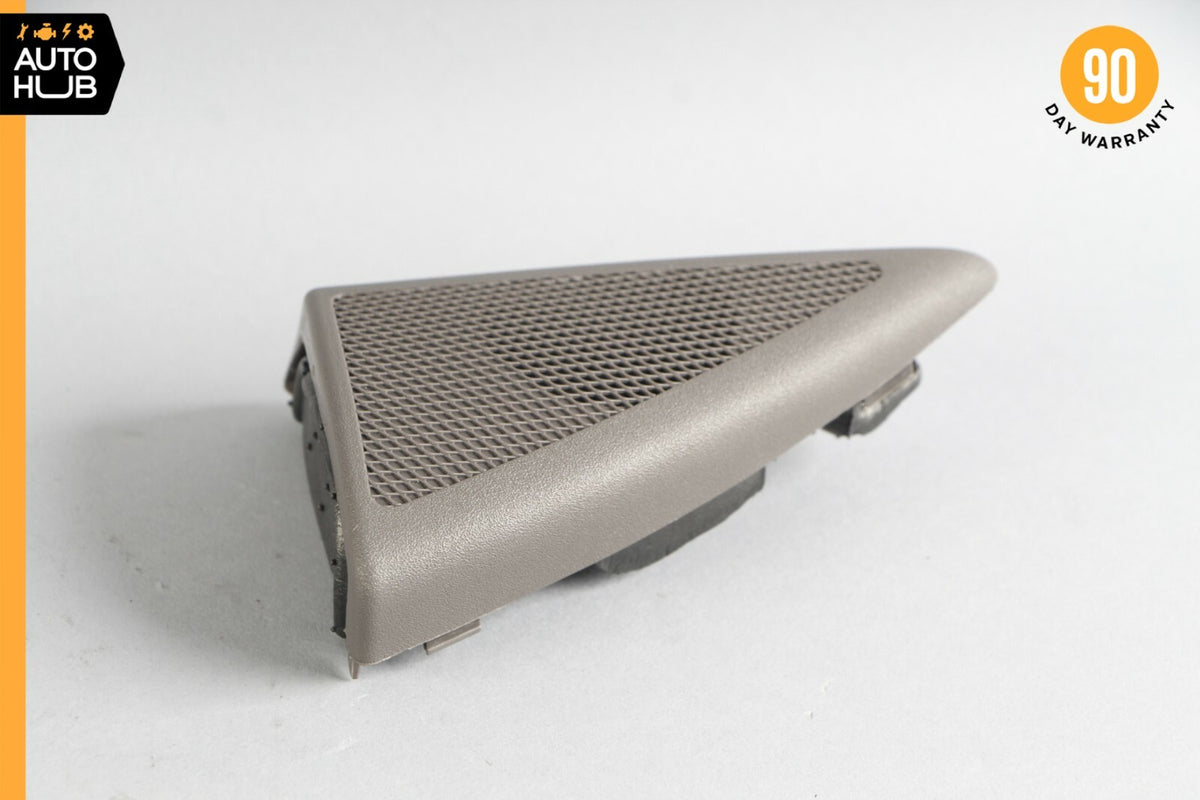 07-09 Mercedes W211 E350 E320 Tweeter Speaker Cover Left Driver Side Gray OEM - photo 3