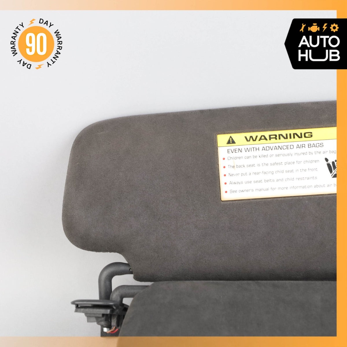 11-14 Porsche Cayenne 958 GTS Sun Visor Sunvisor Left Side Suede OEM 82k - photo 4