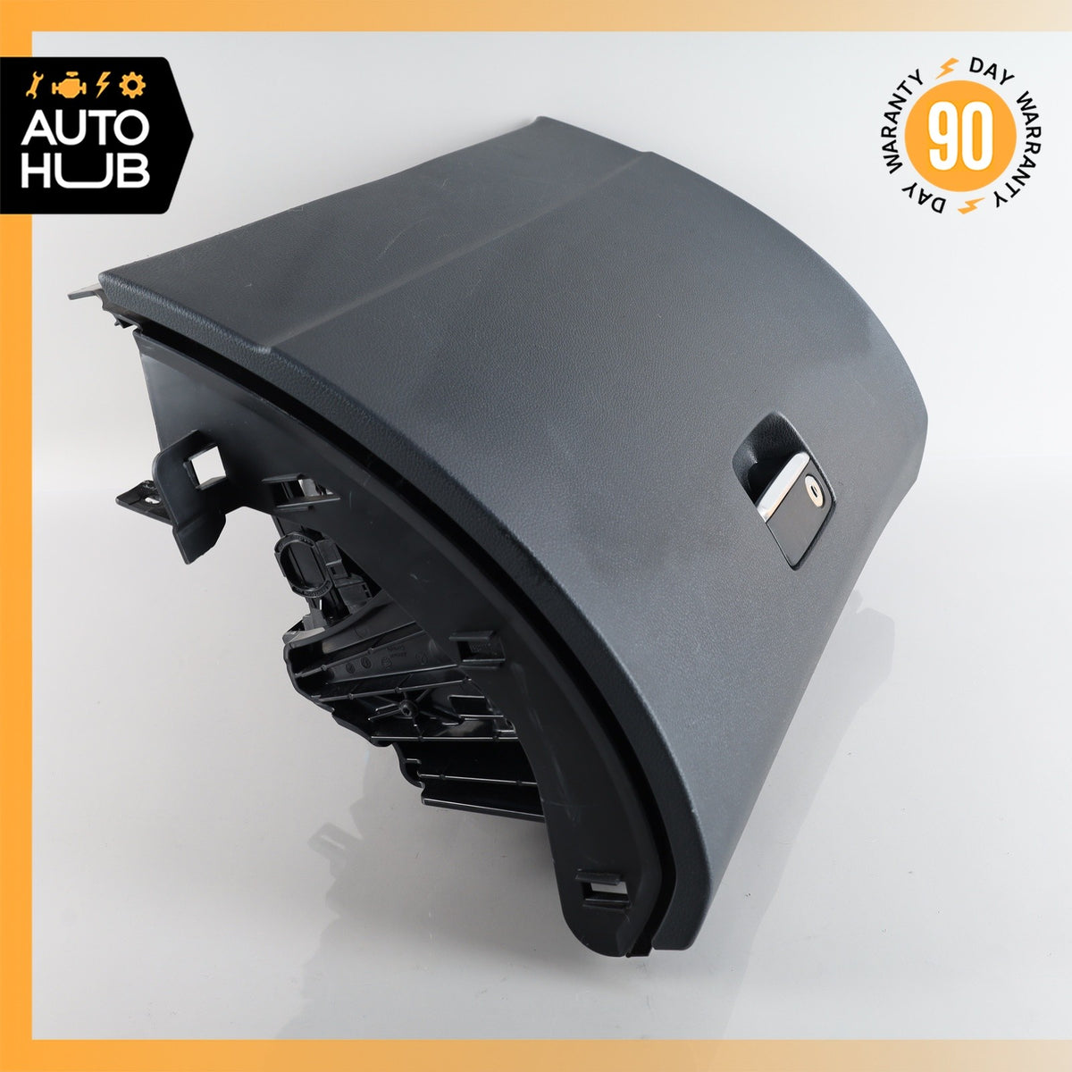 Mercedes W242 B250e Dashboard Glove Box Storage Compartment Black OEM - photo 6