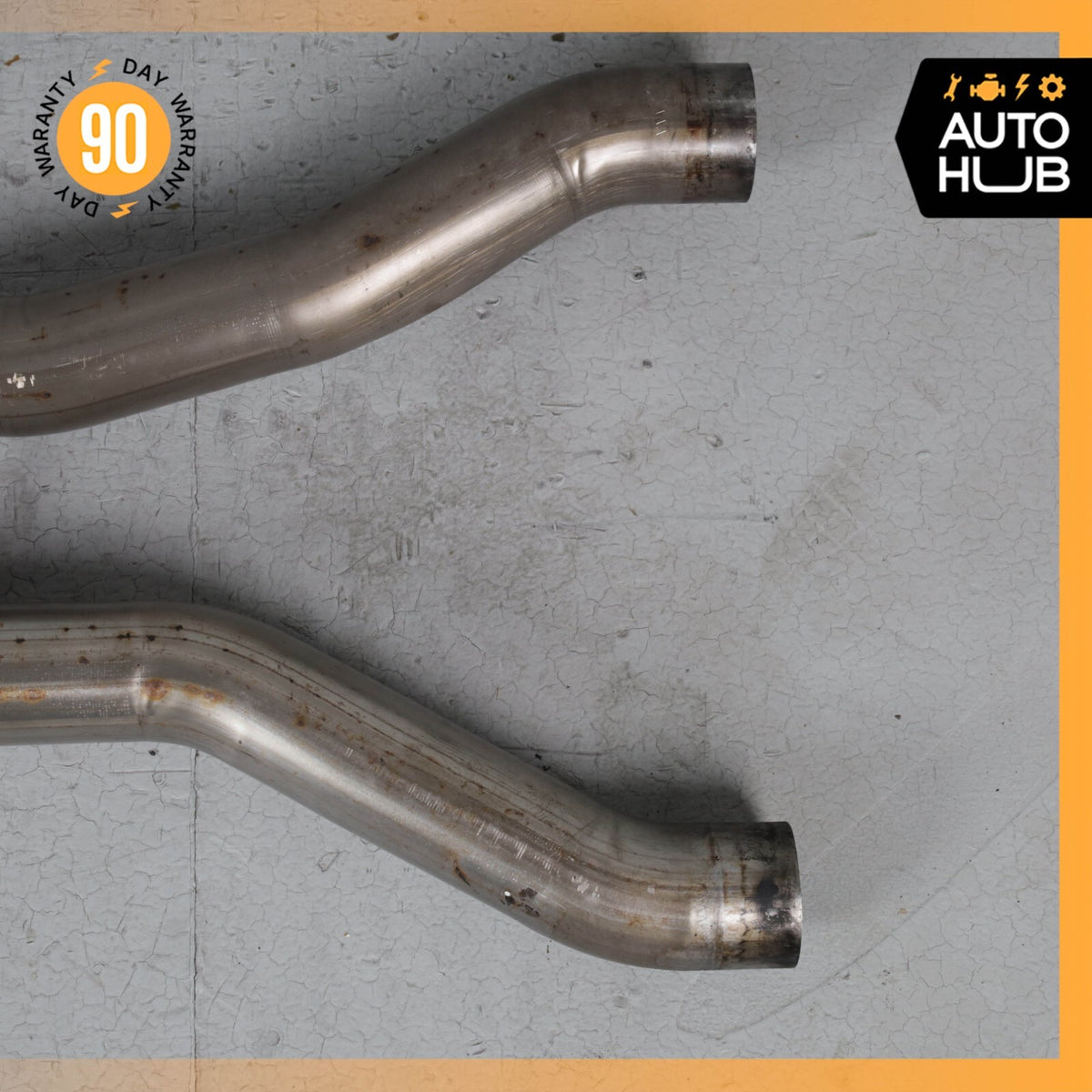 Bentley Continental GT 6.0L Middle Exhaust Downpipe Left & Right Side OEM - photo 10