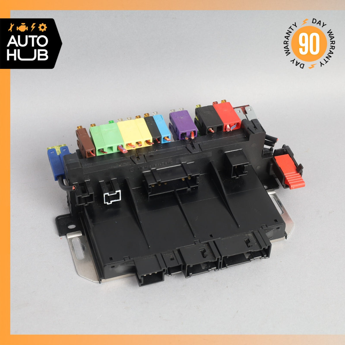 03-12 Mercedes R230 SL500 SL55 AMG SL550 Rear SAM Fuse Box Relay Module OEM 41k - photo 3