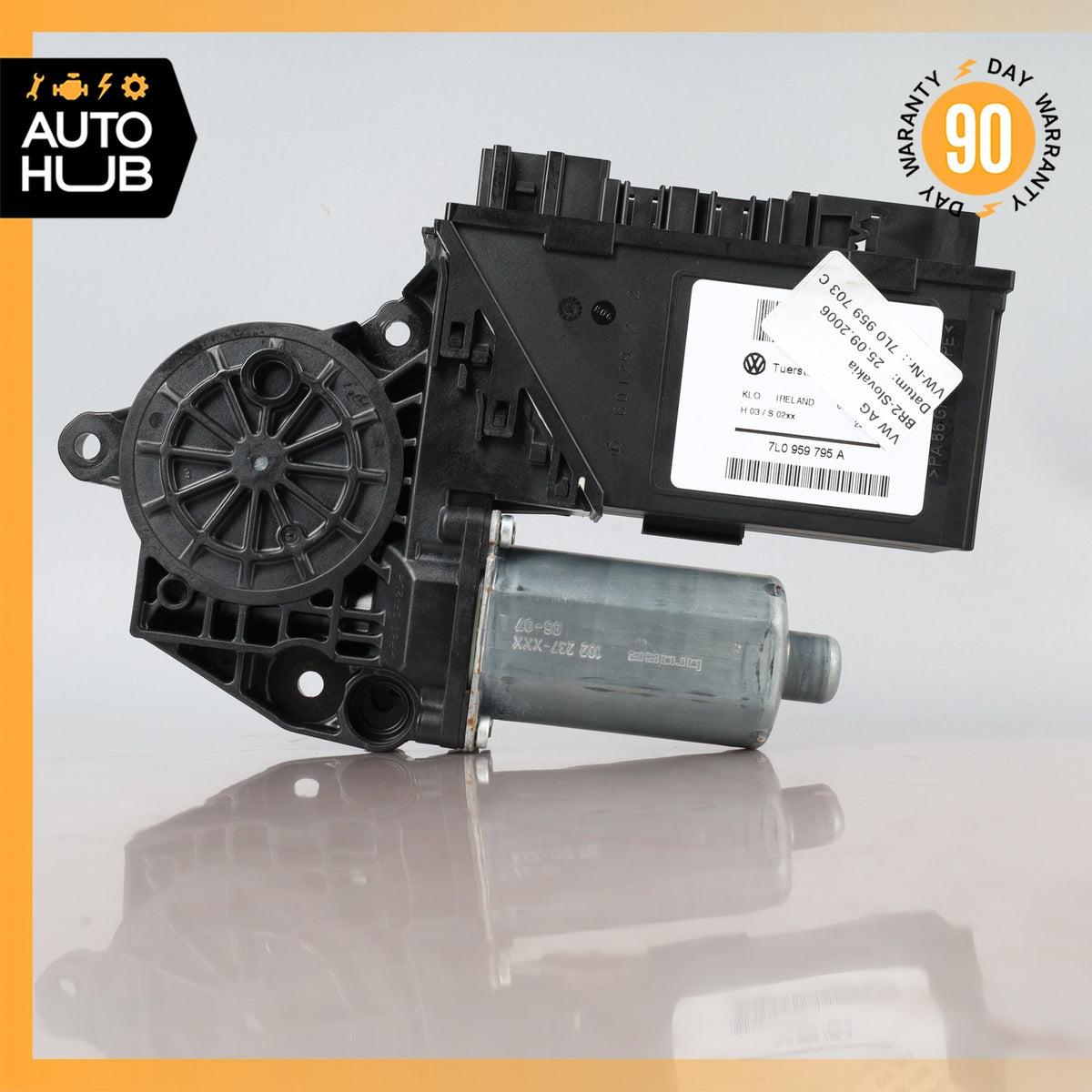 Porsche Cayenne 955 Rear Left Door Power Window Motor 7L0959795A OEM - photo 2