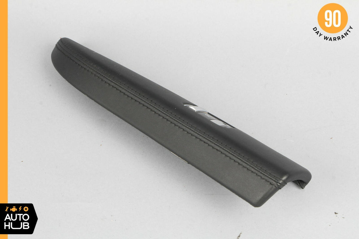 07-10 Mercedes W216 CL550 Front Right Passenger Door Window Switch Trim Black - photo 2