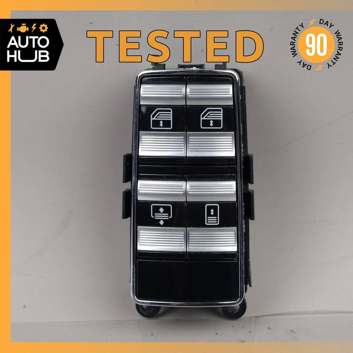 07-13 Mercedes W221 S600 S65 S450 Rear Left or Right Window Control Switch OEM - photo 1