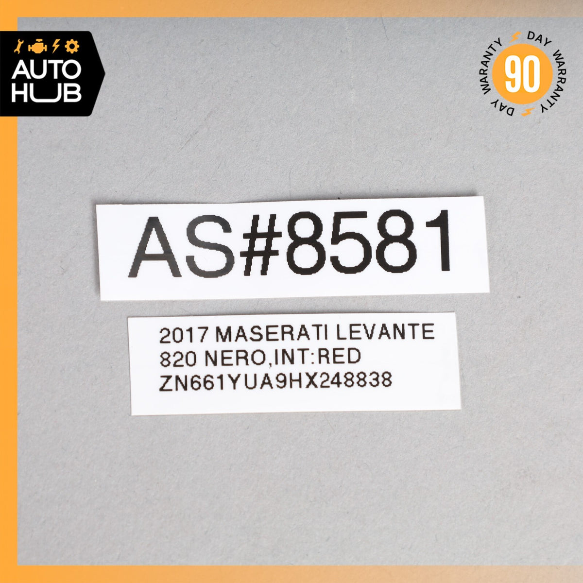 17-20 Maserati Levante S M161 Headlight Control Switch 675000617 OEM 26k - photo 10