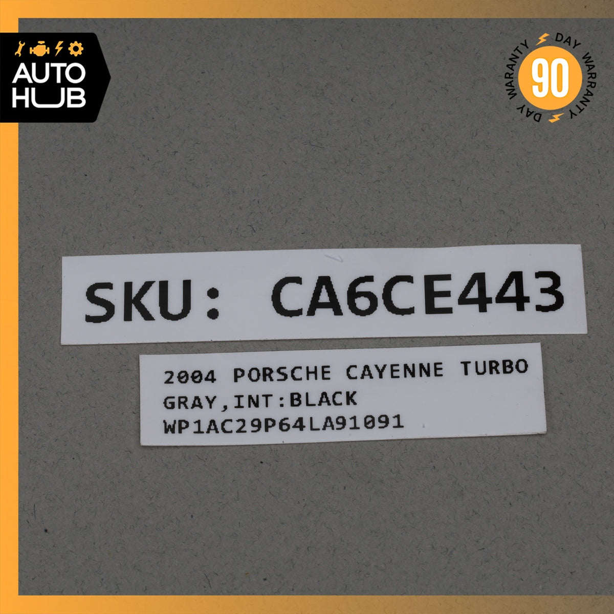 Porsche Cayenne 955 4.5L V8 Engine Motor Top Appearance Front Cover OEM - photo 15