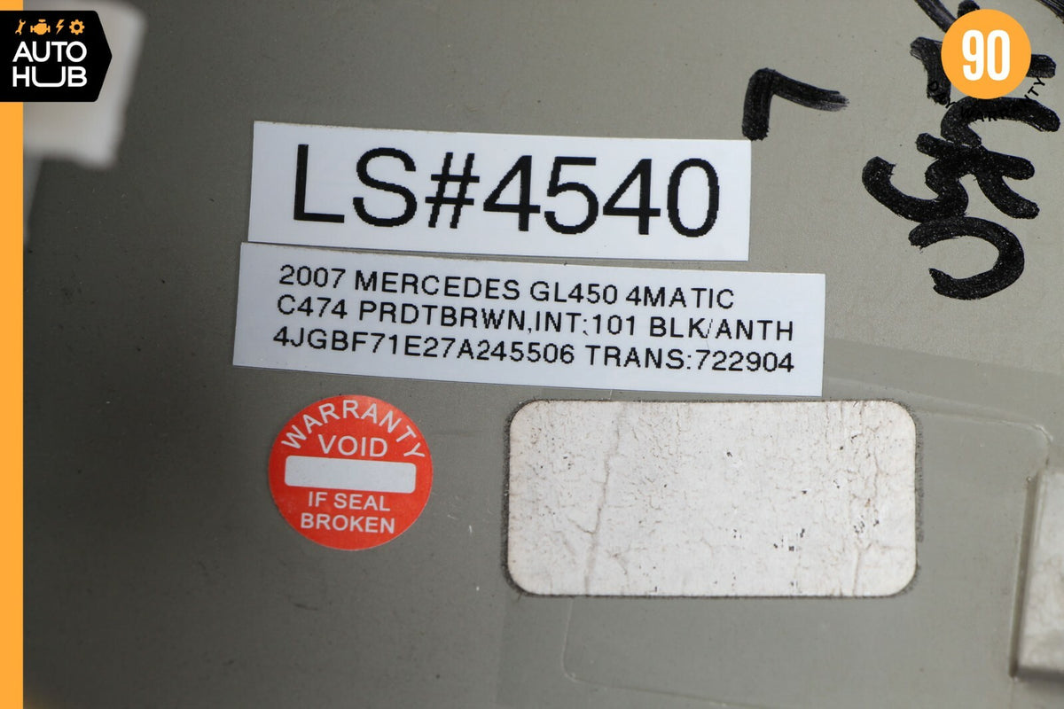 07-09 Mercedes X164 GL450 GL550 Left Driver Side Tail Light Lamp 1648200564 OEM - photo 12
