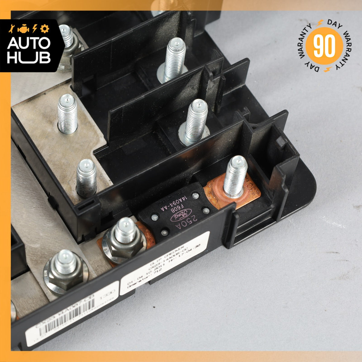 2012 Jaguar X250 XF Engine Battery Megafuse Relay Fuse Box OEM - photo 3