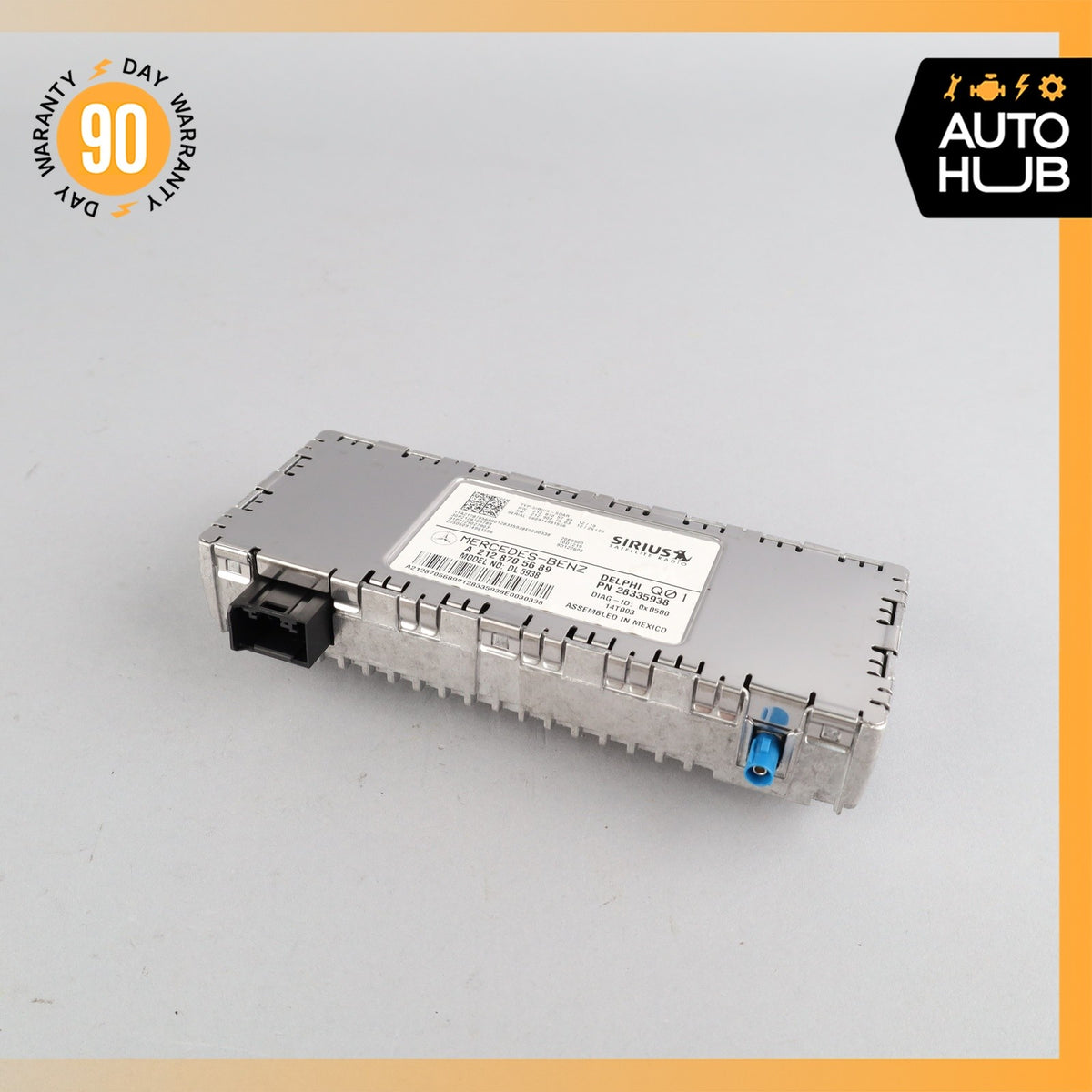 Mercedes W166 ML350 GL550 C300 Sirius Satellite Radio Receiver 2128705689 OEM - photo 2