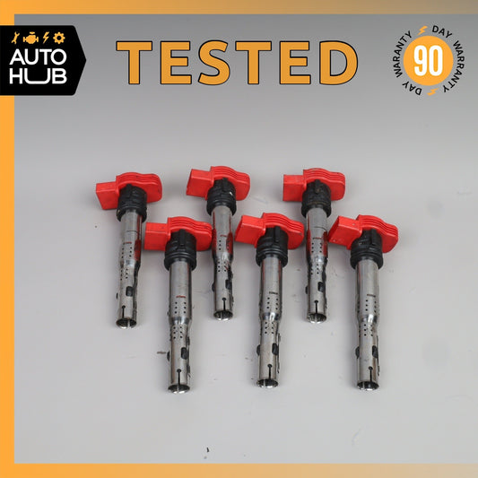 11-18 Porsche Cayenne 958 Panamera E-Hybrid Touareg Ignition Coil Coils Set OEM - photo 1