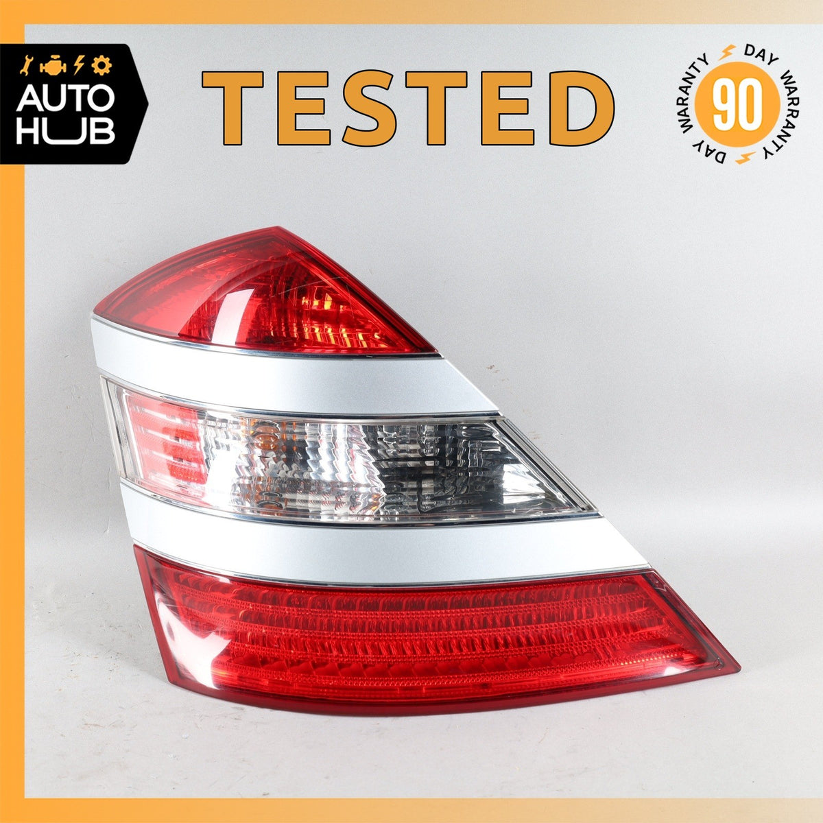 07-09 Mercedes W221 S600 S63 AMG Left Driver Side Tail Light Lamp OEM - photo 1