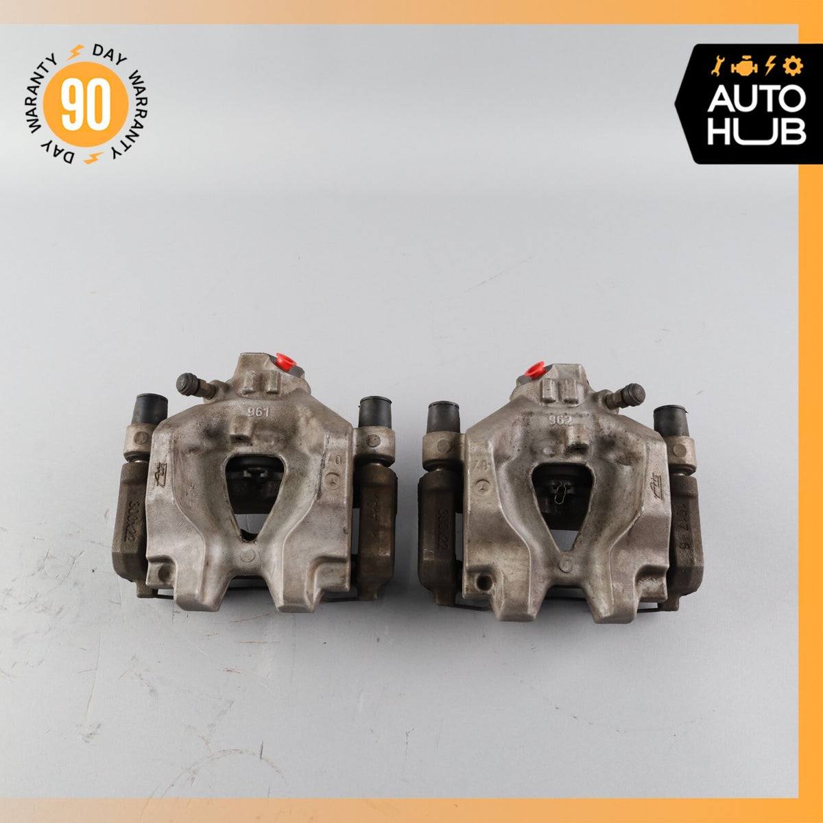 08-17 Mercedes W207 E350 C350 Rear Brake Calipers Left and Right Set OEM - photo 4
