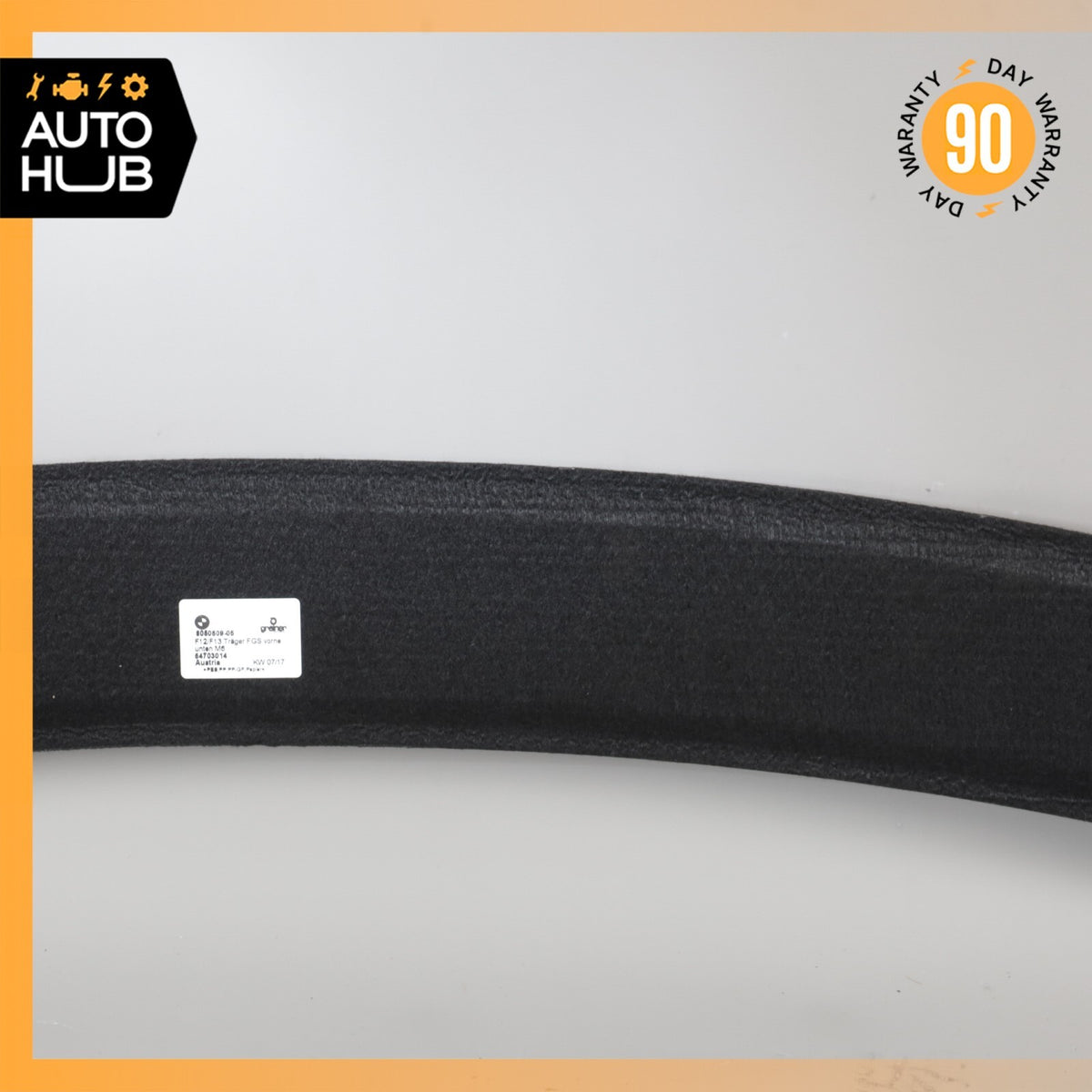 BMW F12 650i Front Bumper Lower Mount Bracket Support OEM - photo 9