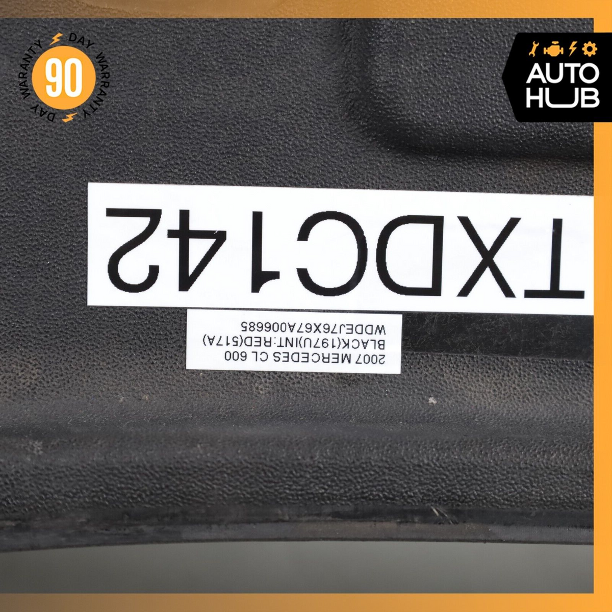 07-14 Mercedes W216 CL600 Front Reinforcement Bar Upper Radiator Support Clip - photo 12