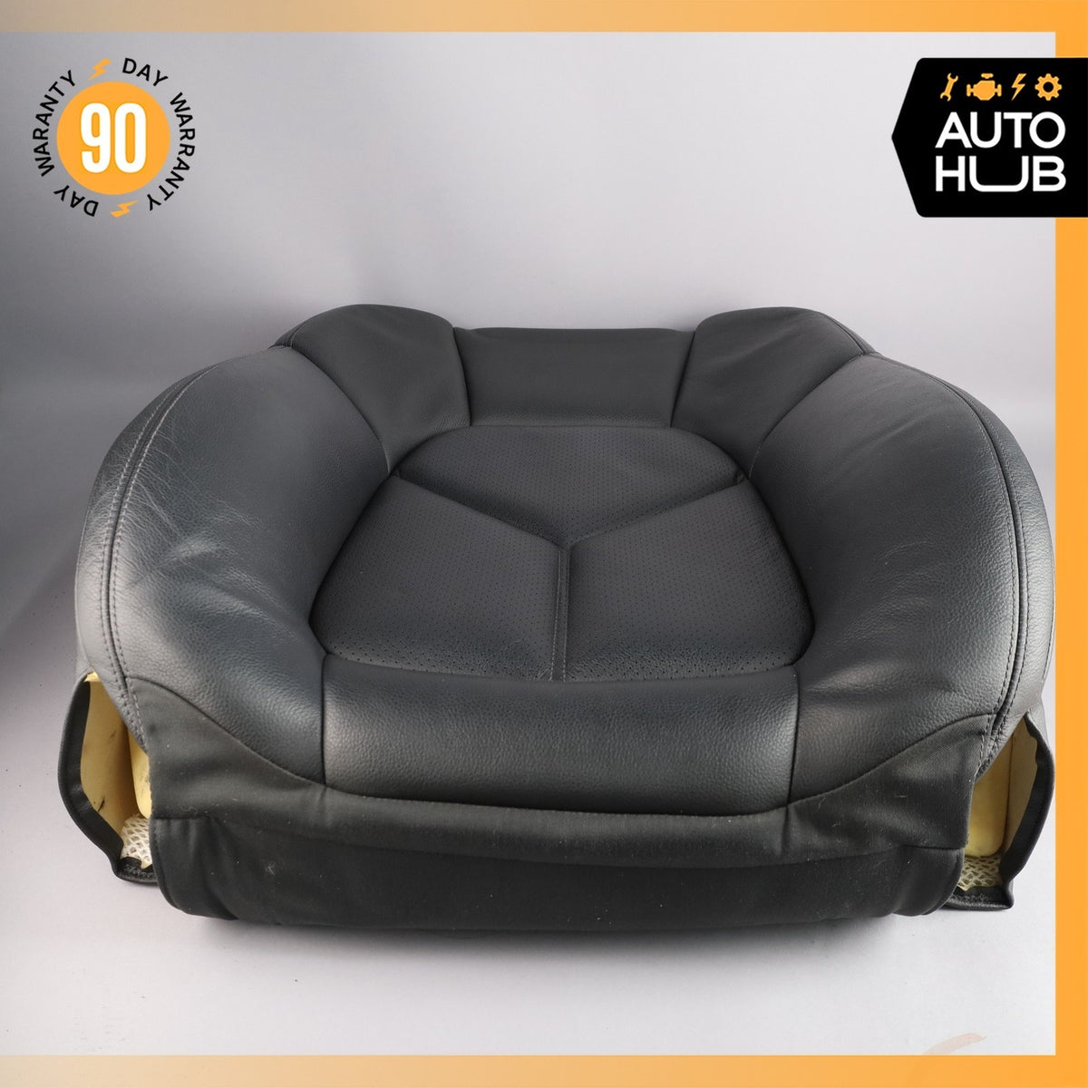 11-18 Porsche Cayenne 958 Front Right Side Seat Upper Cushion Black OEM - photo 13