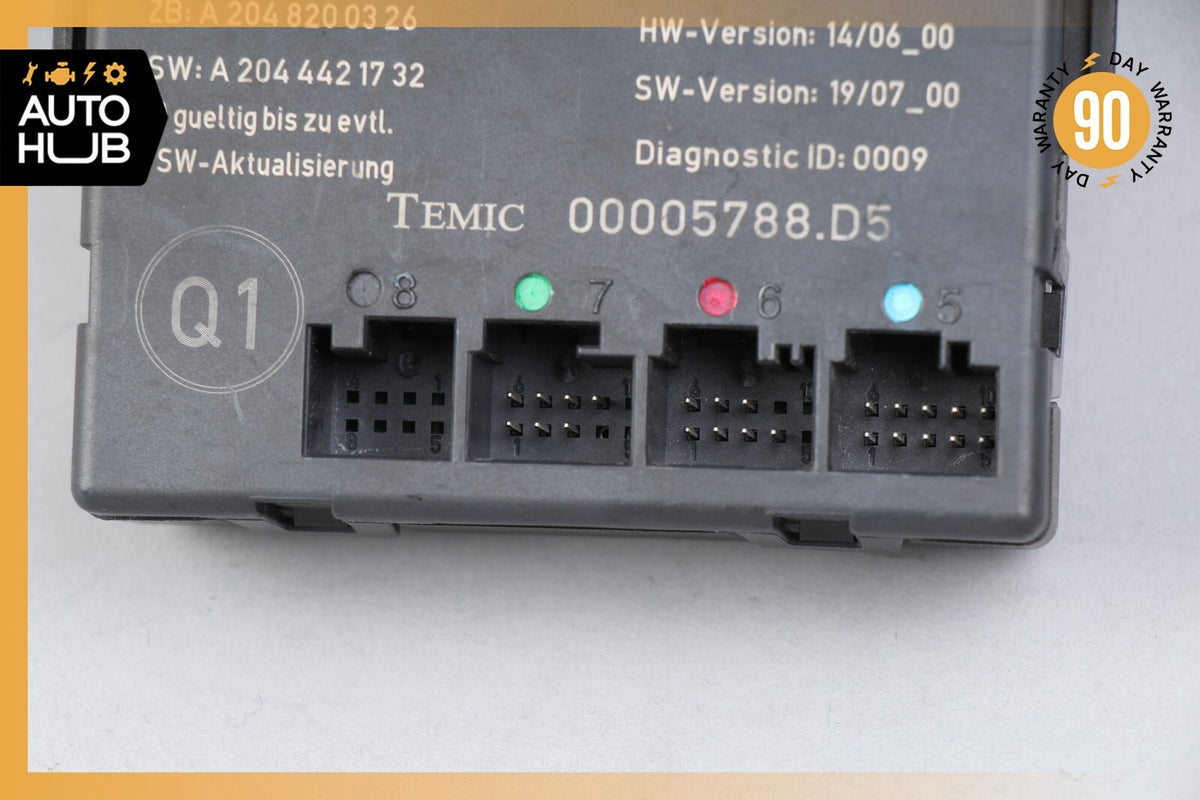 08-18 Mercedes W204 C63 C300 E400 CLS550 Front Left Side Door Control Module OEM - photo 3