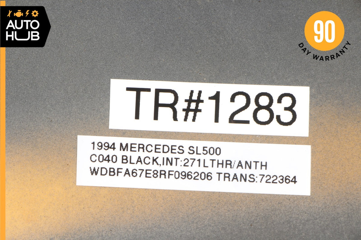 90-02 Mercedes R129 SL500 500SL SL320 300SL Right Side Quarter Panel Trim OEM - photo 12