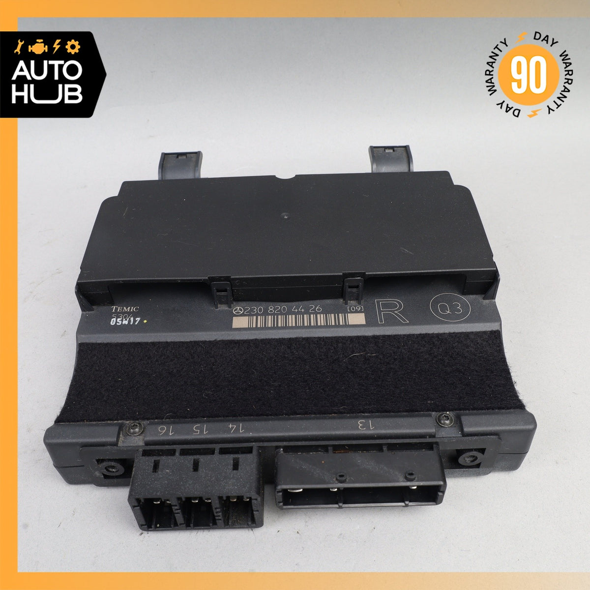 03-06 Mercedes R230 SL500 SL55 AMG Under Seat Control Module Right Side OEM - photo 5