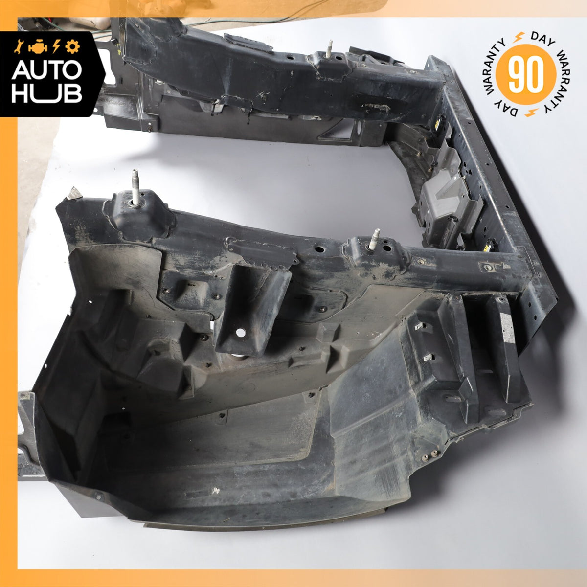 04-09 Cadillac XLR Front Bumper Reinforcement Bar w/Wheel House Liner  OEM - photo 12