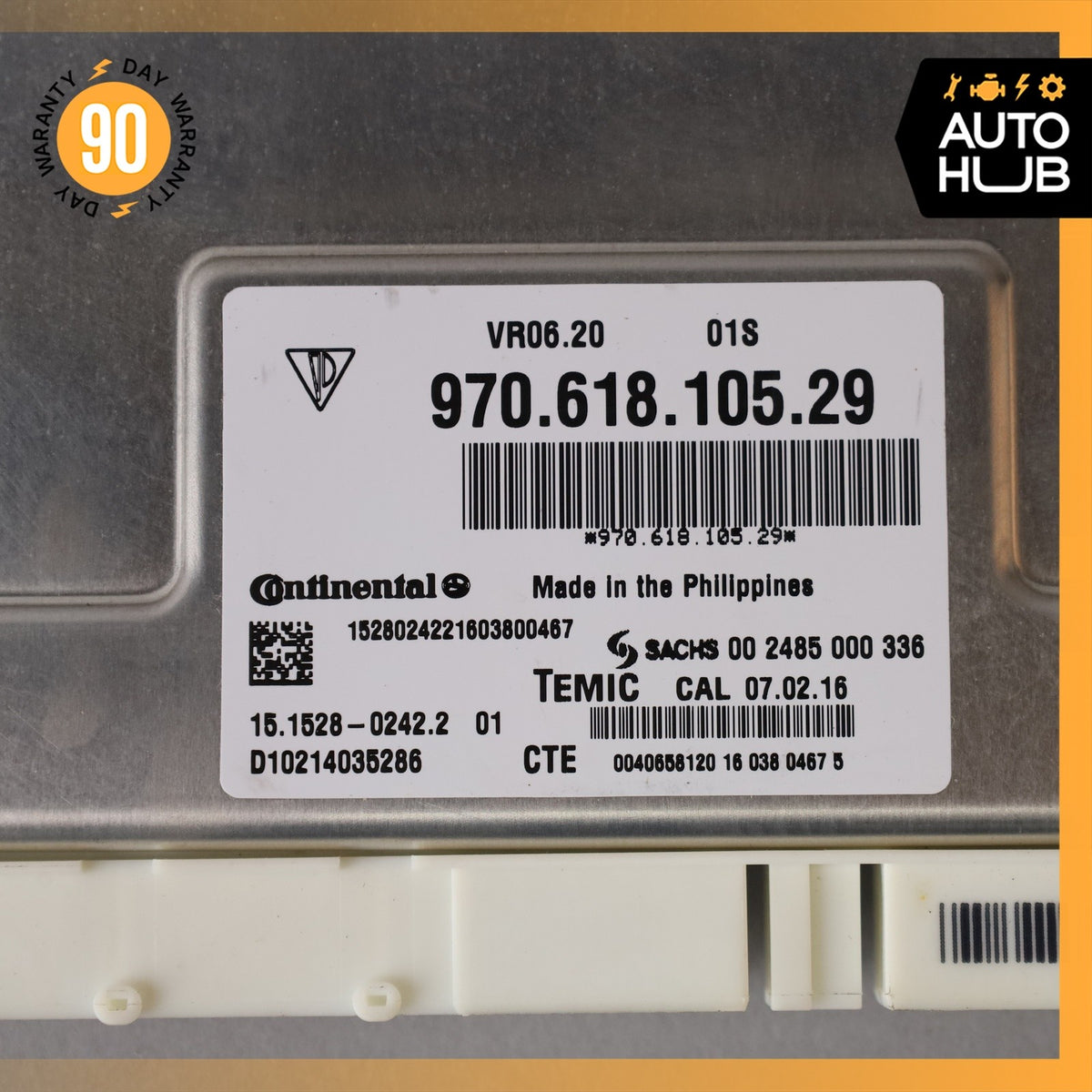 14-16 Porsche Panamera 970 PASM Active Suspension Control Module 97061810529 OEM - photo 9