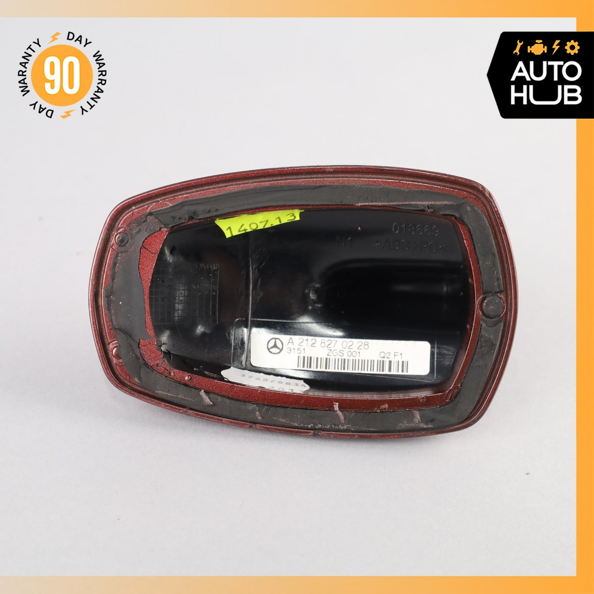 12-20 Mercedes W166 ML350 SLK350 Top Shark Fin Antenna Roof GPS Gray OEM - photo 14