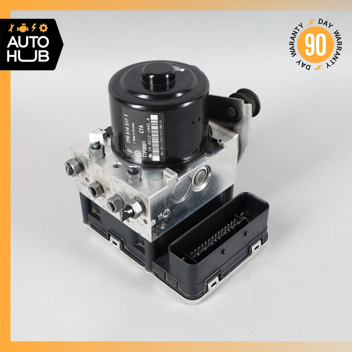 15-18 Porsche Cayenne 958 S ABS Hydraulic Pump Control Module 7P0614517T OEM 85k - photo 2