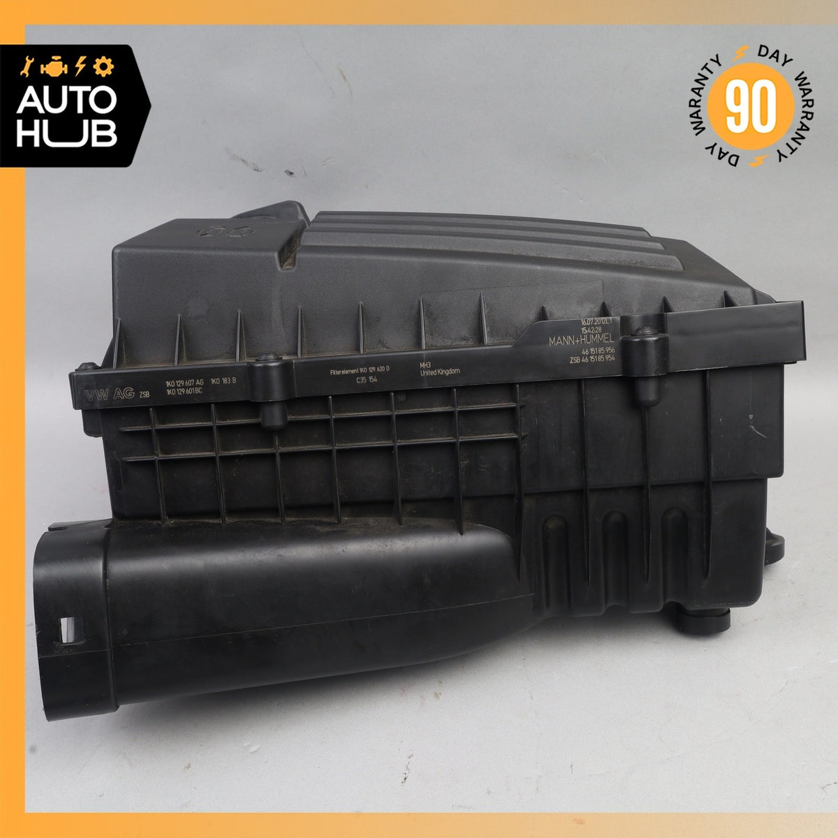 Audi 8J TT 2.0L Engine Air Intake Cleaner Filter Box Housing 1K0129607AG OEM - photo 6