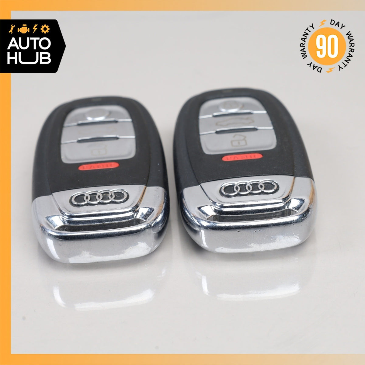 12-18 Audi C7 S6 A6 Key Fob Entry Remote Lock Switch Set OEM 51k - photo 8