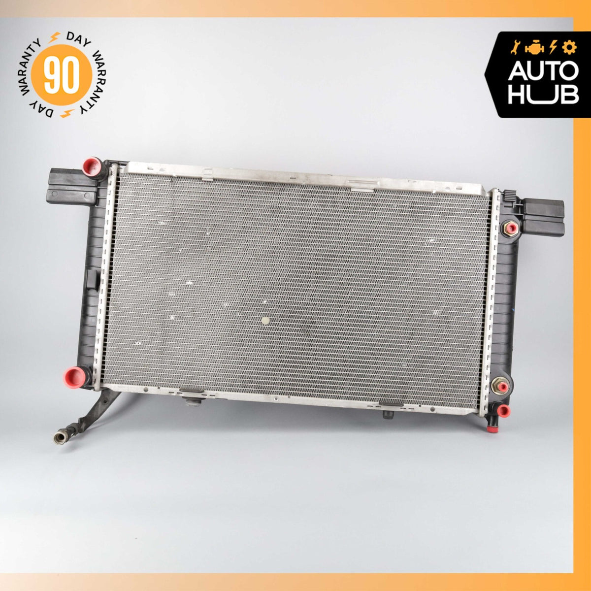 92-94 Mercedes R129 300SL SL320 Engine Cooling Radiator AC Air A/C Condenser OEM - photo 3