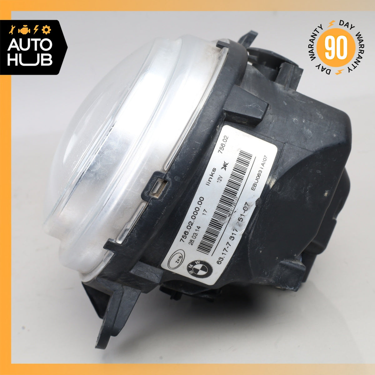 BMW F25 X3 X4 X6 Left Driver Side Bumper Foglight Fog Light Lamp OEM - photo 8
