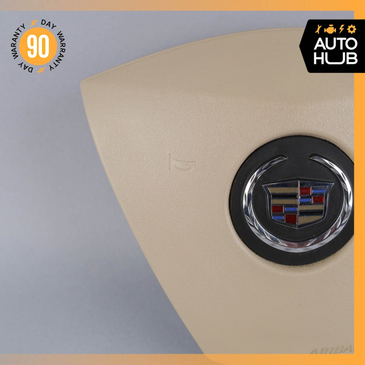 04-07 Cadillac XLR Driver Steering Wheel Airbag Beige 15782241 OEM 70k - photo 2