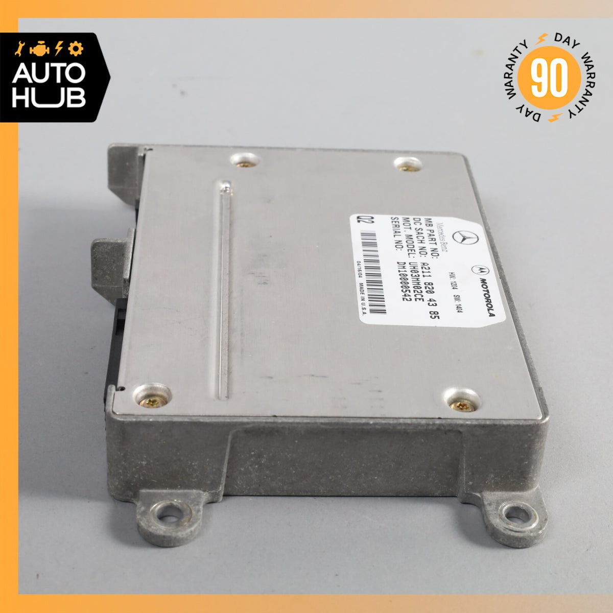 03-11 Mercedes R230 SL500 E55 AMG Motorola Bluetooth Communication Module OEM - photo 13