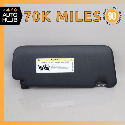 17-18 Mercedes W205 C300 C63 C43 AMG Left Side Sunvisor Sun Visor Black OEM - photo 1