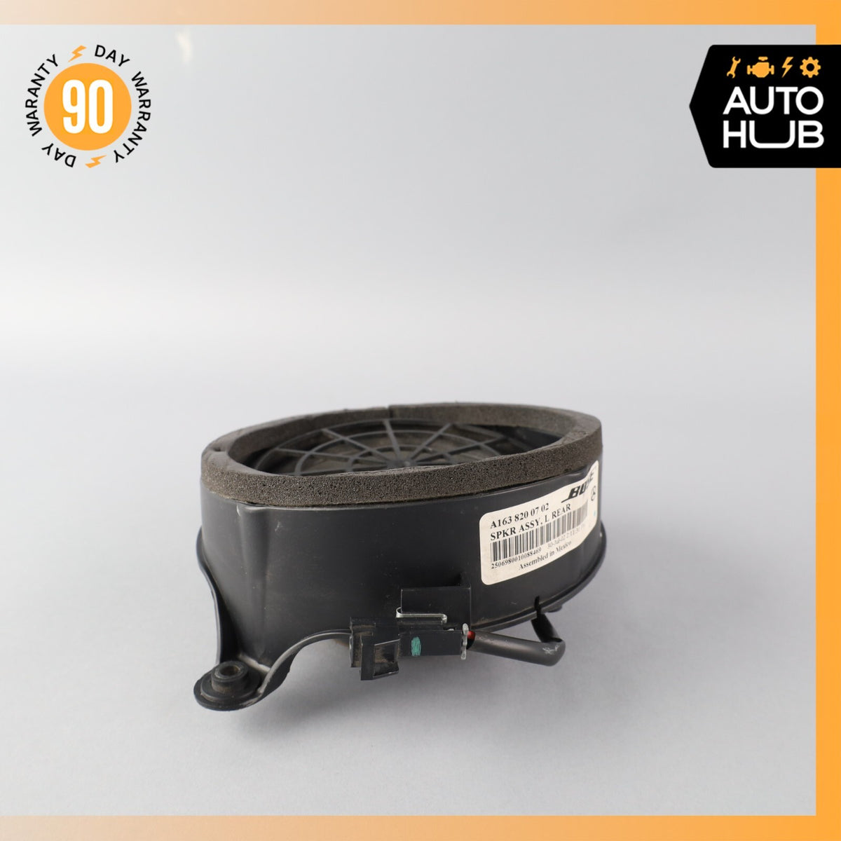 02-05 Mercedes W163 ML500 ML320 Rear Left Bose Speaker Assembly 1638200702 OEM - photo 12