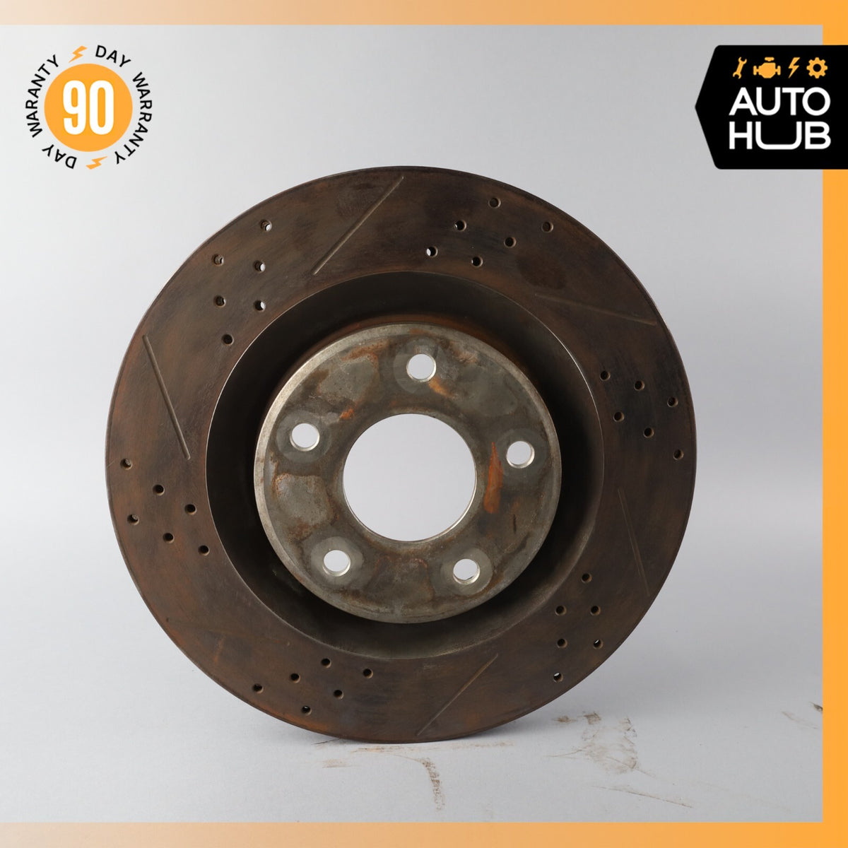 04-13 Cadillac XLR Corvette C6 Front Brake Rotor Disc Set of 2 Set Aftermarket - photo 2