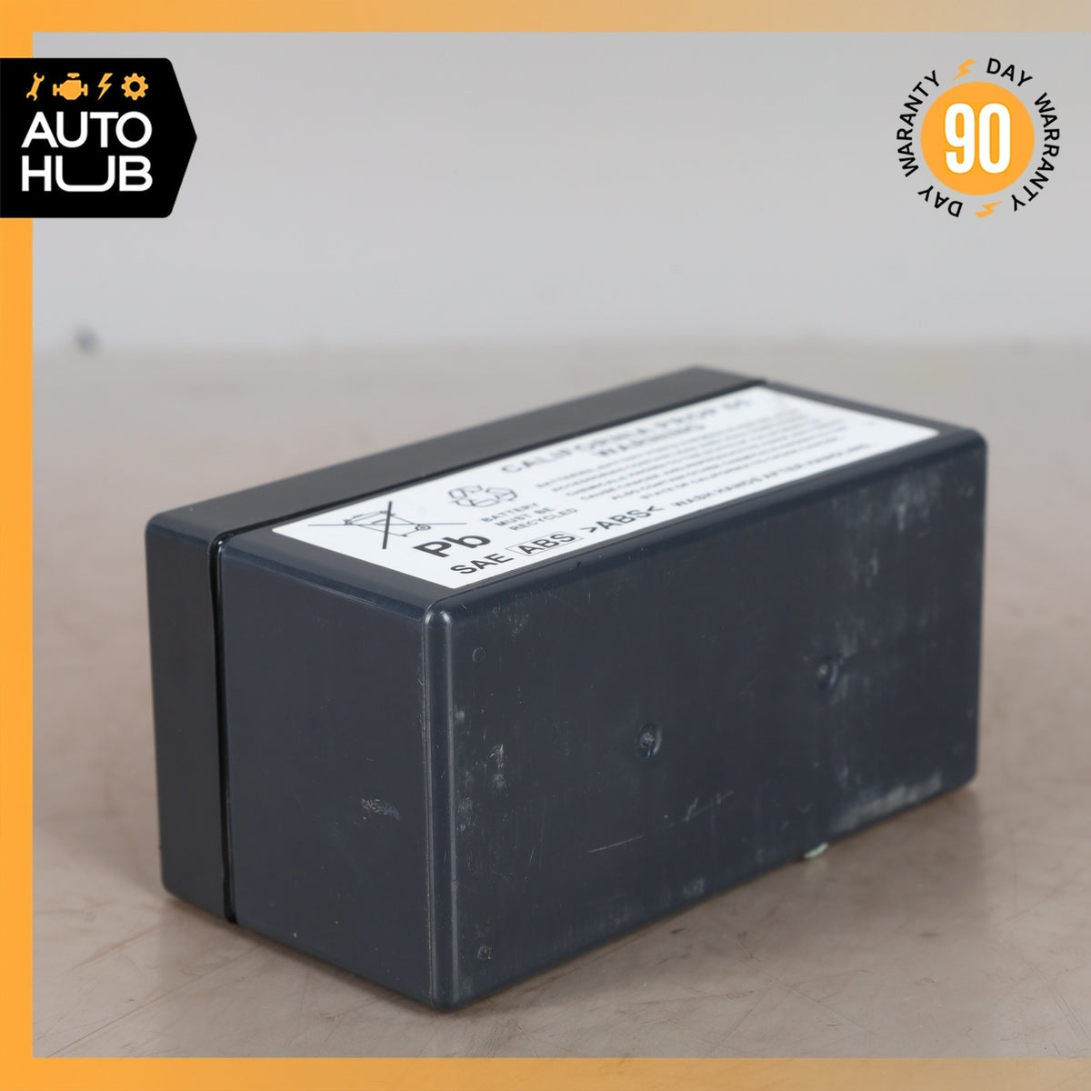 Mercedes X204 GLK250 12V 1.2Ah Auxillary Battery OEM - photo 9